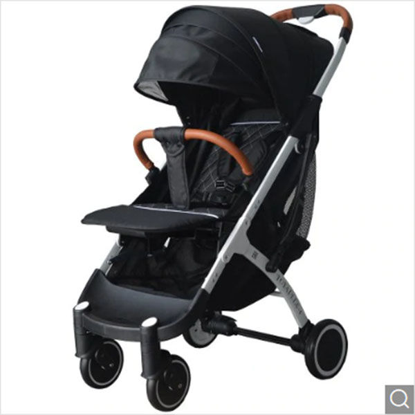 Thumbnail: YOYAplus 4 Portable Baby Strollers - Gray White support