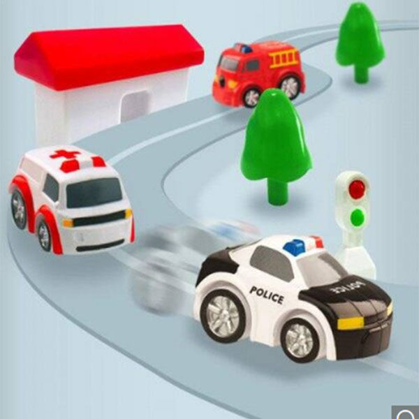 Thumbnail: Manual Car Adventure Track Family Game Toy - Multi