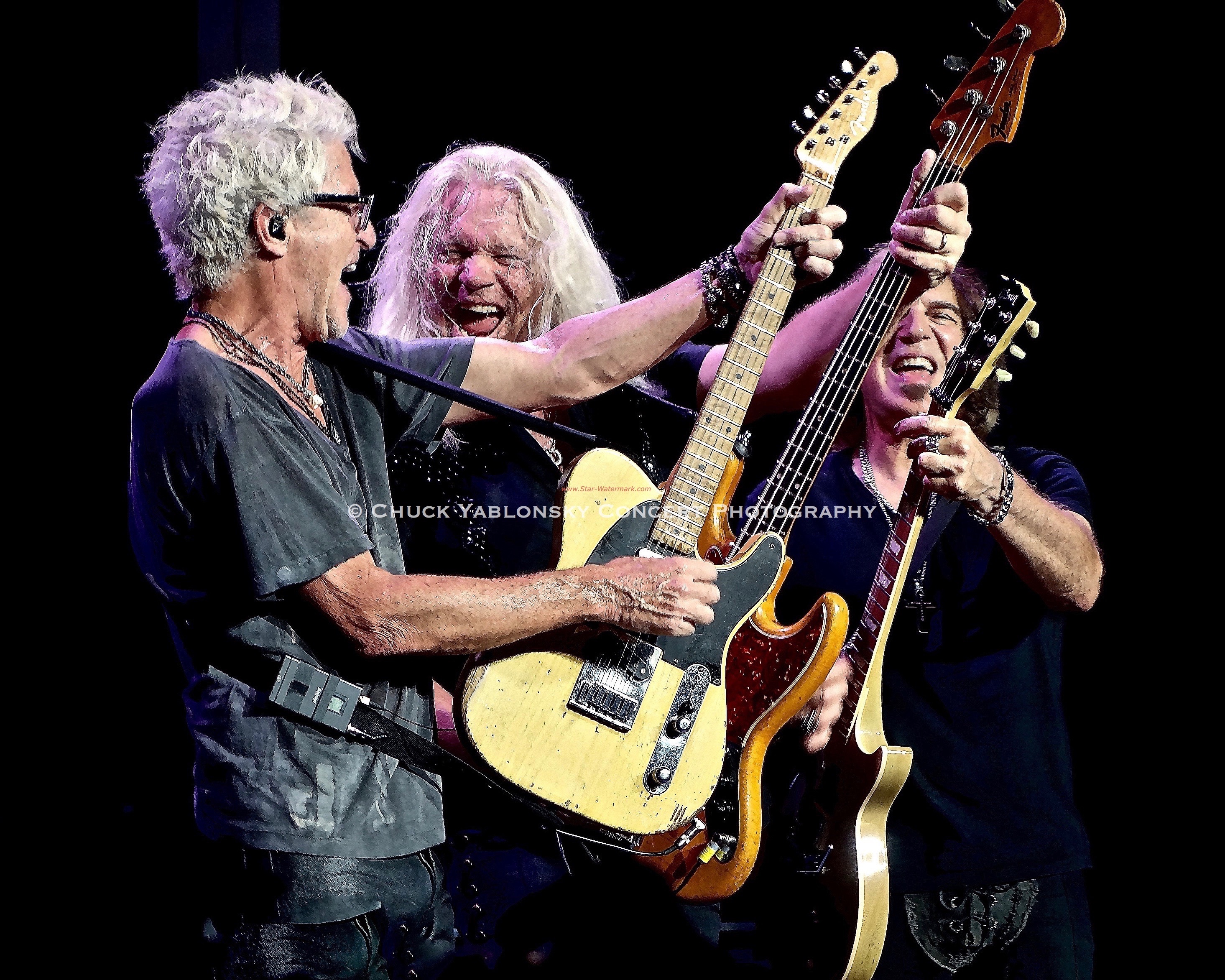 Kevin Cronin, Bruce Hall & Dave Amato - REO Speedwagon