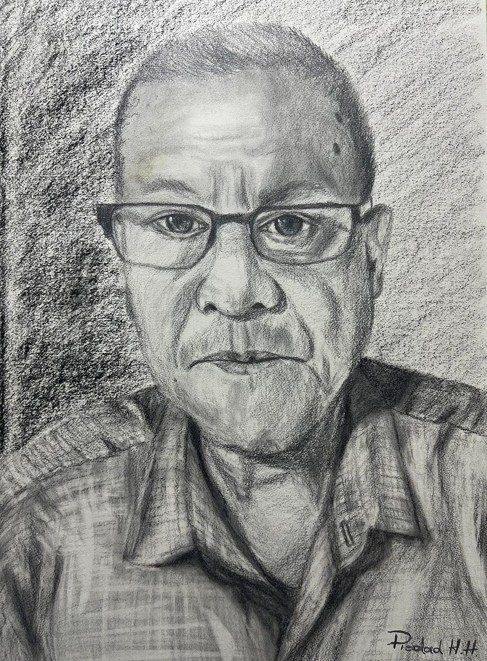 Miniatura: Obras en grafito y palel Canson