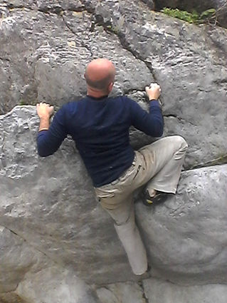 bouldering ksirias canyon