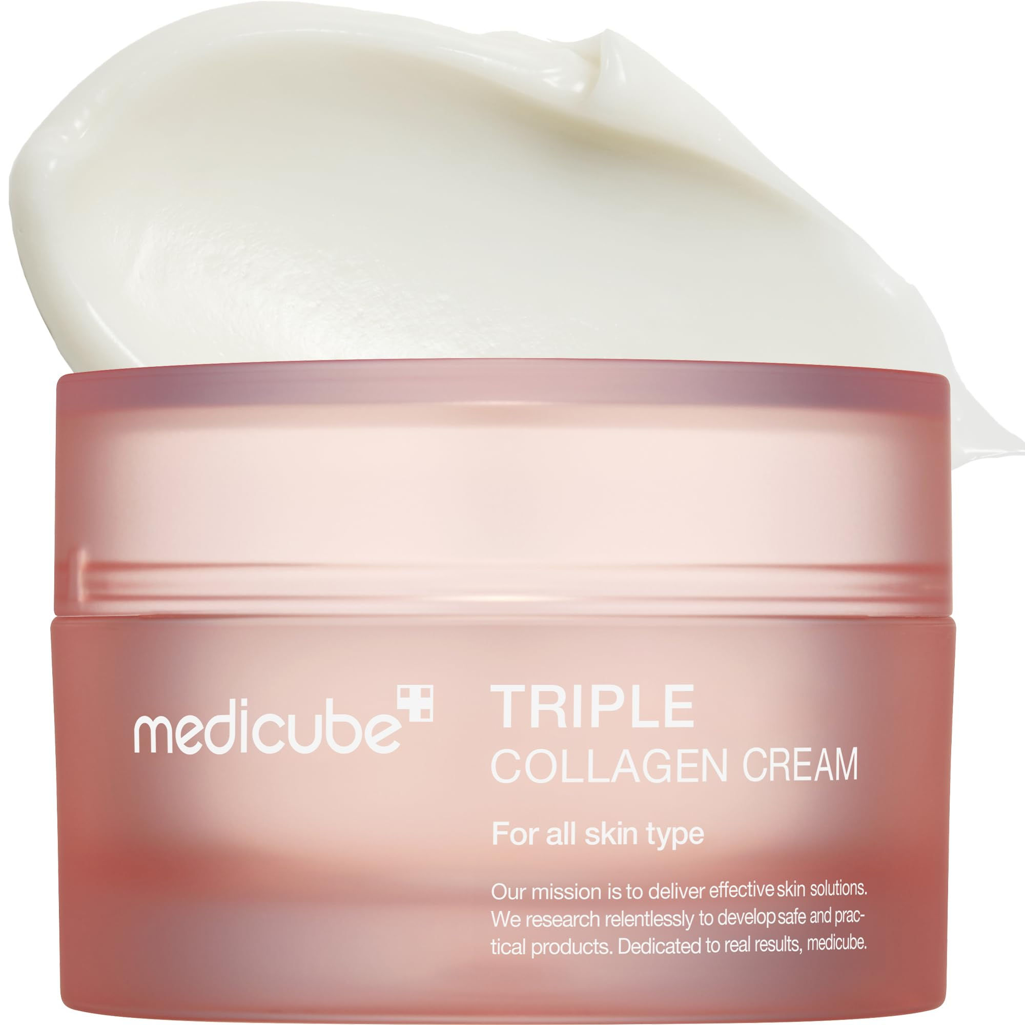 Medicube Triple Collagen Cream - Hydrating & Firming Moisturizer with Hyaluronic