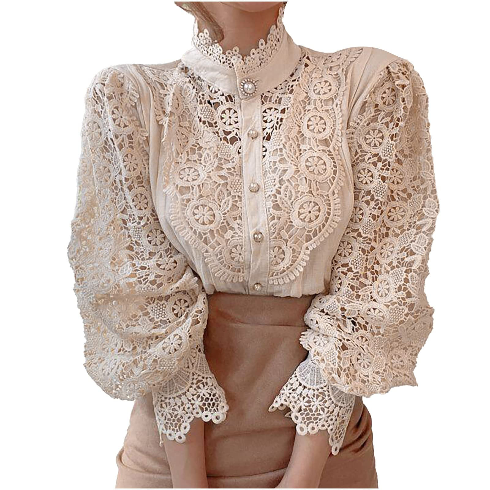 Victorian Button-up Blouse