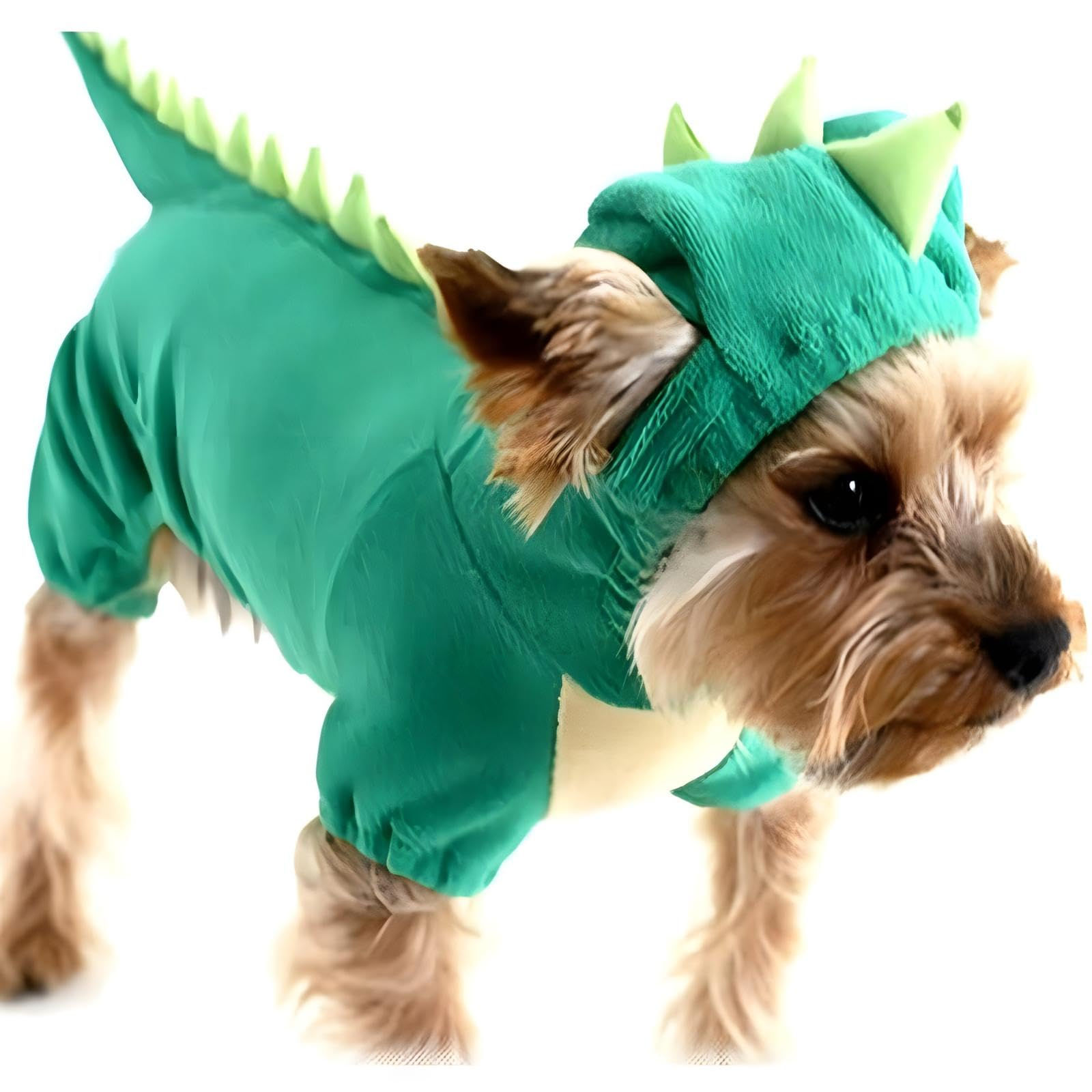 NIULA Dinosaur Dog Costume - Halloween Dog Costumes Dino Dog Clothes Cute Cat Ap