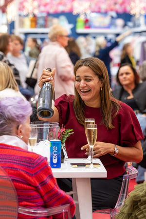 The festive atmosphere, luxury shopping, exhibitors, and live performances at the Spirit of Christmas Fair at Olympia in London captured by event photographer Harvey Aspell
