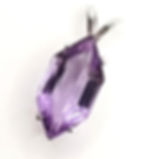 Colorado Amethyst Marquise Sterling Silver Pendant Jewelry