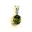 Thumbnail: Arizona Peridot Colorado Aquamarine Gemstone Accent Sterling Silver Pendant Jewelry
