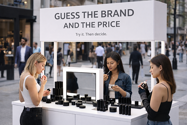 Beauty pop-up booth in city sidewalk.png