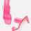 Thumbnail: Pink Solid Block Heels