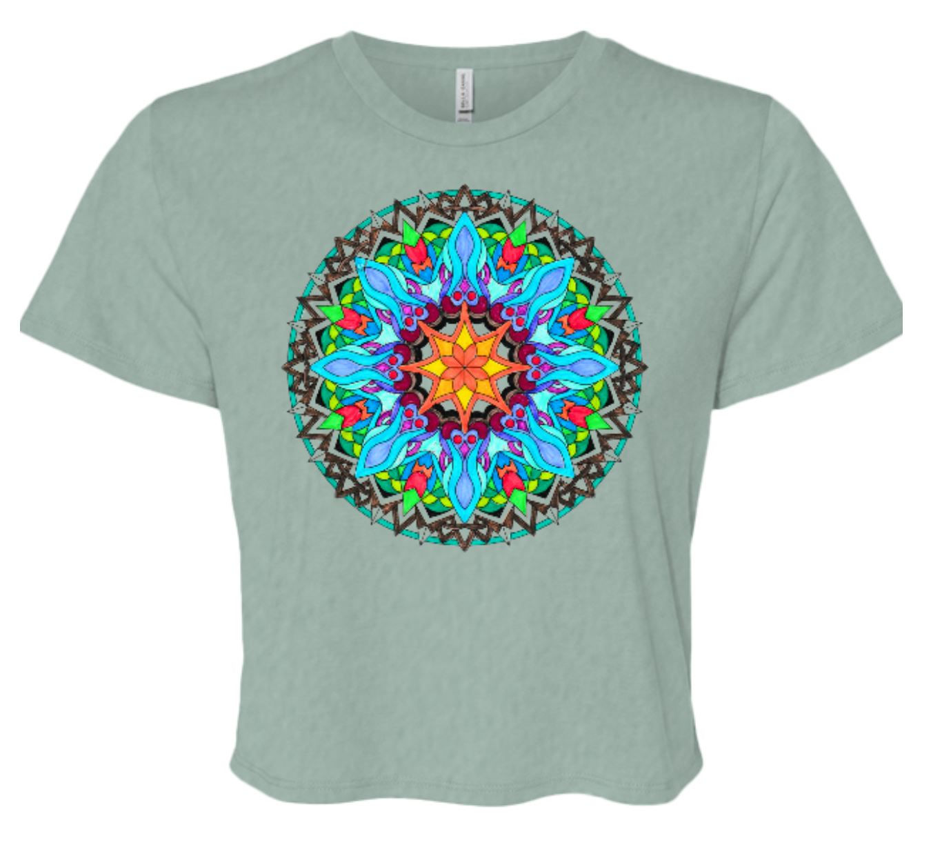 Sapphire, Flowy croptop - extra soft!