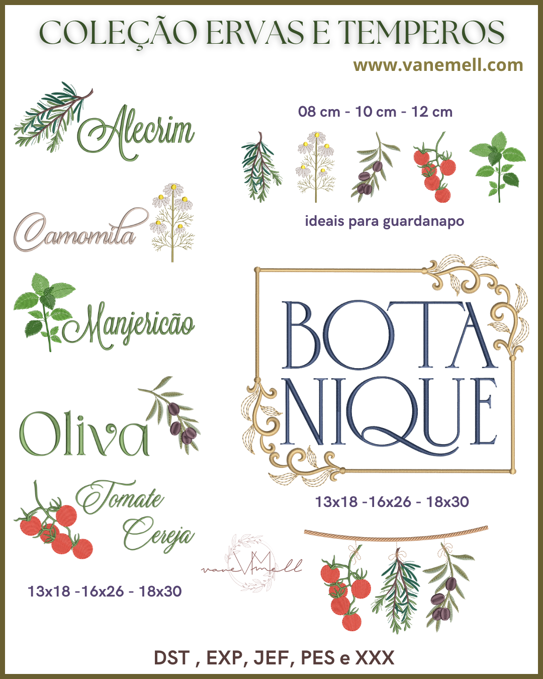 Coleção Ervas e Temperos