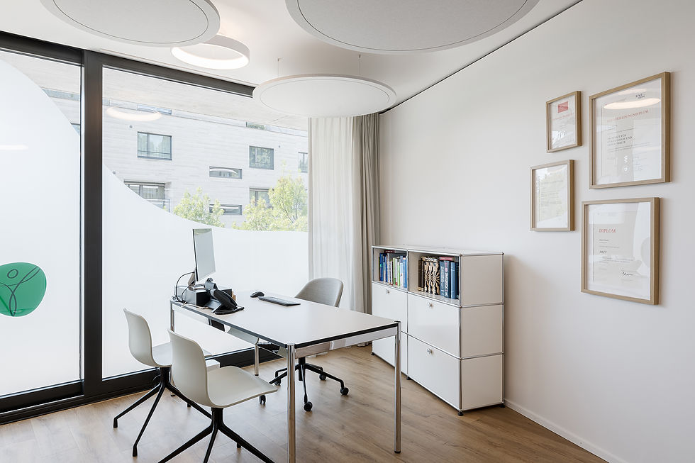 Praxisplanung-Sprechzimmer Arztpraxis Seeblick