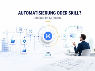 Automatisierung, KI-Skill und hybrider Workflow im Zusammenspiel mit Mensch, Dokumenten und digitalen Prozessen