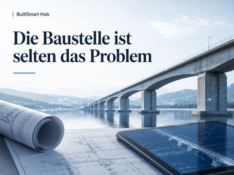 Die Baustelle ist selten das eigentliche Problem
