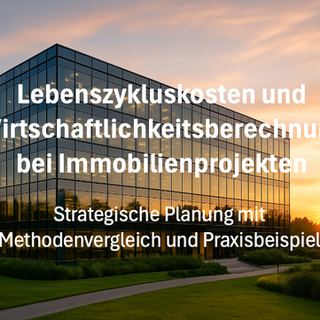 Lebenszykluskosten und Wirtschaftlichkeitsberechnung bei Immobilienprojekten - Strategische Planung mit Methodenvergleich und Praxisbeispiel