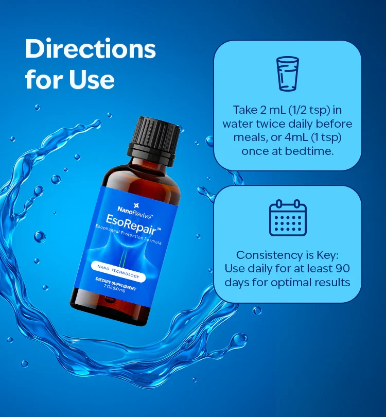 Thumbnail: EsoRepair Nano Esophageal Health Supplements for Men & Women