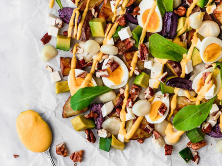 Prepara una ensalada espectacular para tus invitados