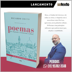 "Poemas que alegram e restauram a alma!"