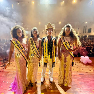 Corte do Carnaval 2025 de Batatais é eleita em noite de festa