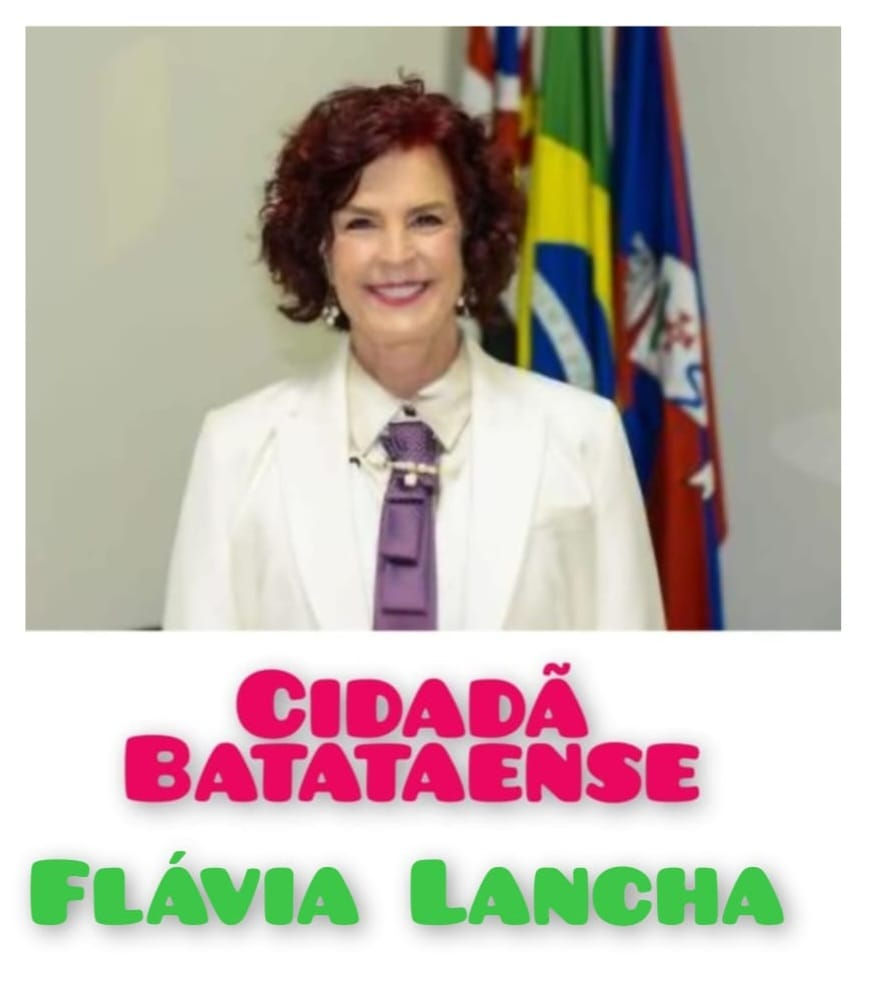Flávia Lancha recebe o título de Cidadã Batataense em Sessão Solene na Camara Municipal