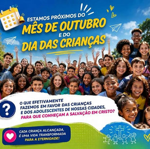 Outubro e o Dia das Crianças