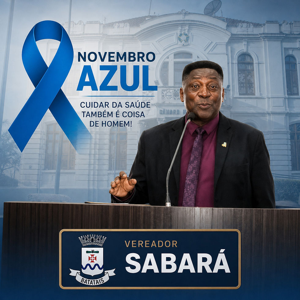 Sabará propõe "Novembro Azul" deste ano com atendimento noturno aos trabalhadores em Batatais