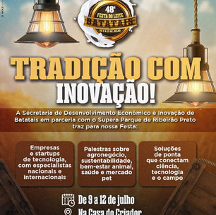 Festa do Leite - Tradição com inovação