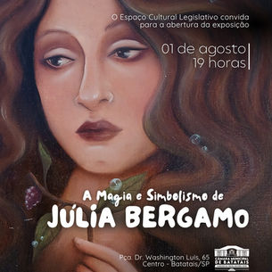 Exposição: A magia e simbolismo de Júlia Bergamo