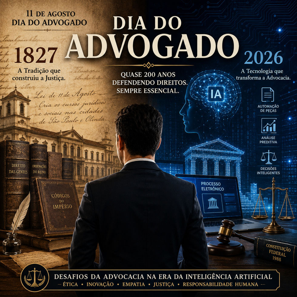Dia do Advogado: Entre a tradição da Justiça e o desafio da Inteligência Artificial