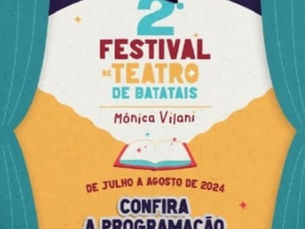Neste final de semana tem teatro gratuito em Batatais