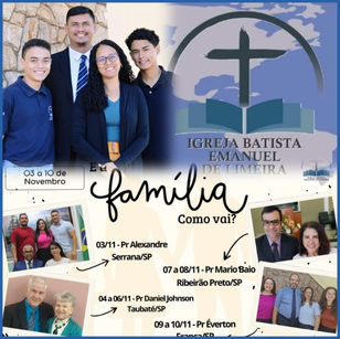 IBE em Limeira comemora 14 anos celebrando a família