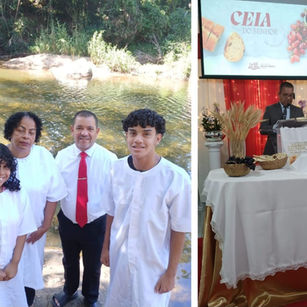 PIBB em Itariri realiza batismo e celebra Ceia do Senhor em dia marcante para a congregação