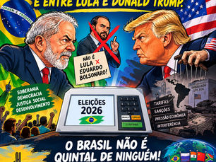 O BRASIL NÃO É QUINTAL DE NINGUÉM