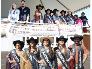 Desfile de Abertura da 48ª Festa do Leite reúne 20 mil pessoas e celebra tradições rurais em Batatais