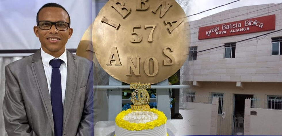 Igreja Batista Bíblica Nova Aliança celebra 57 anos de fidelidade e missão em Candeias, Bahia
