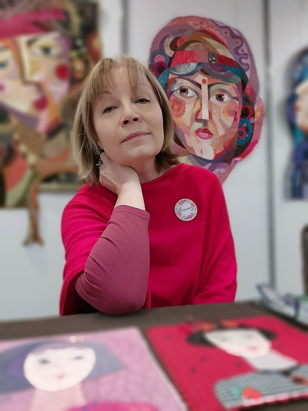 Galla Grotto, textile artist