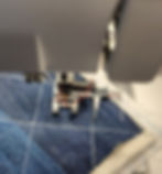 Using an adjustable guide foot by Pfaff for quilting