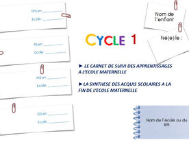 Le carnet de suivi des apprentissages