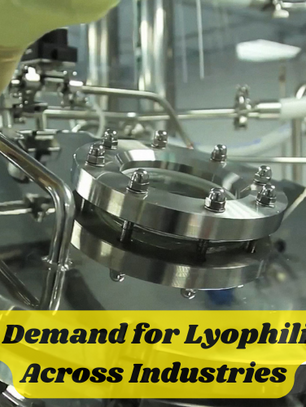 The Growing Demand for Lyophilized Products Across Industries