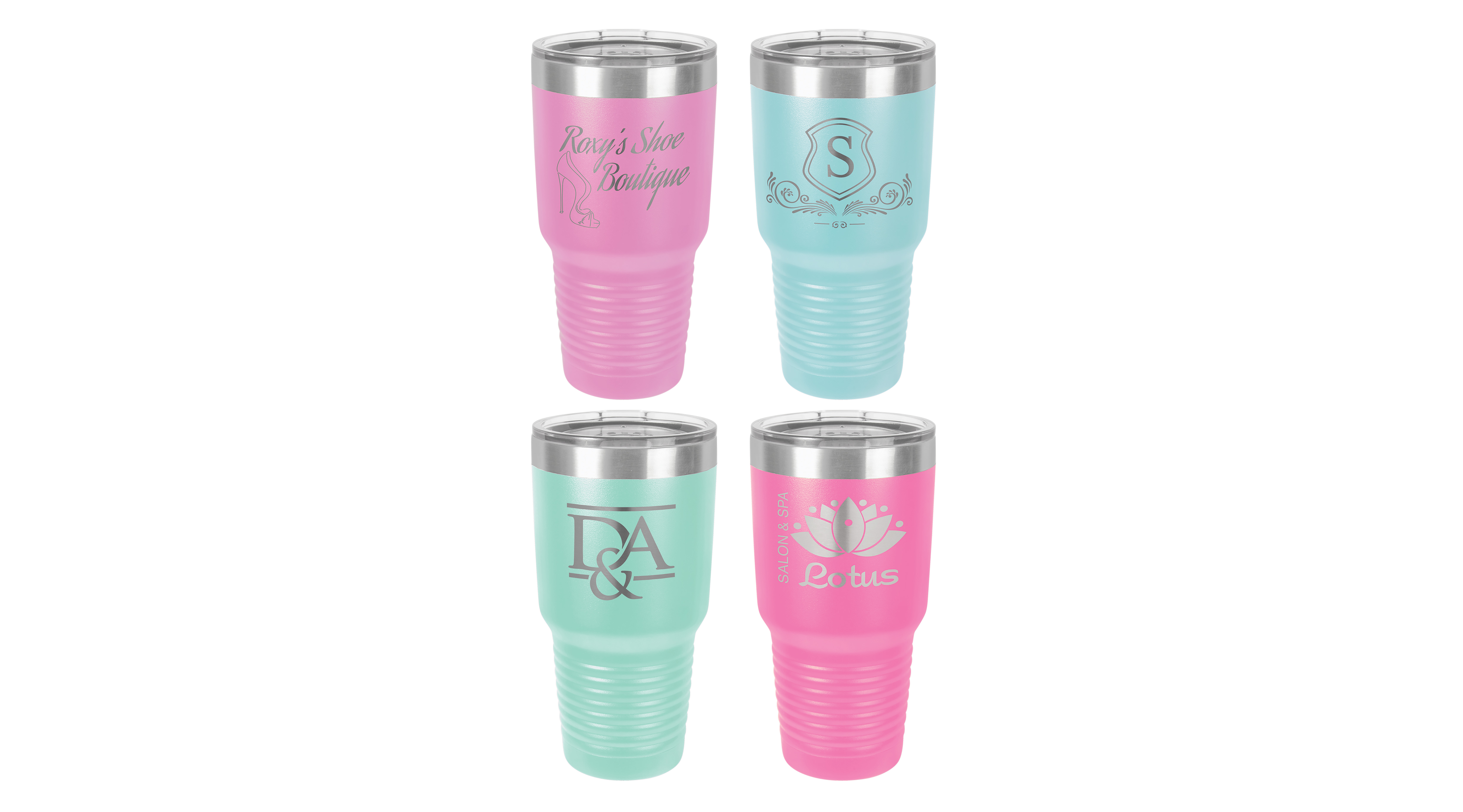 30 oz Personalized Laser Engraved Ringneck Vacuum Insulated Tumbler — photo 5