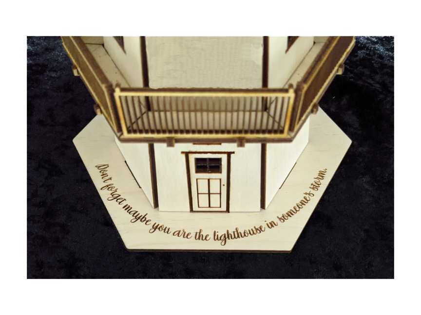 3D Custom Message Lighthouse — photo 2