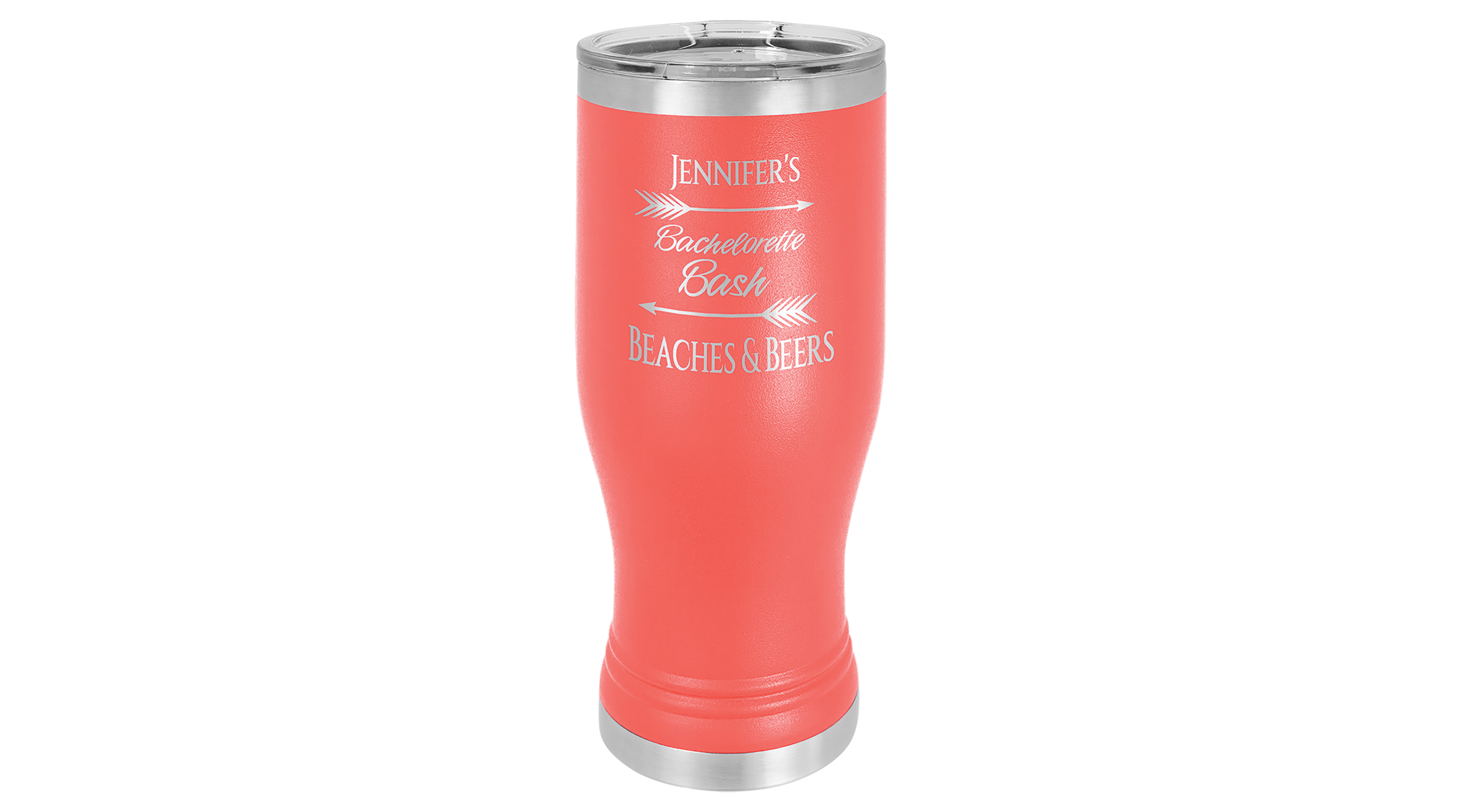  20 oz. Pilsner Personalized Laser Engraved w/Clear Lid — photo 6