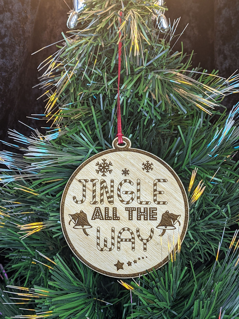 Wooden Christmas Ornaments