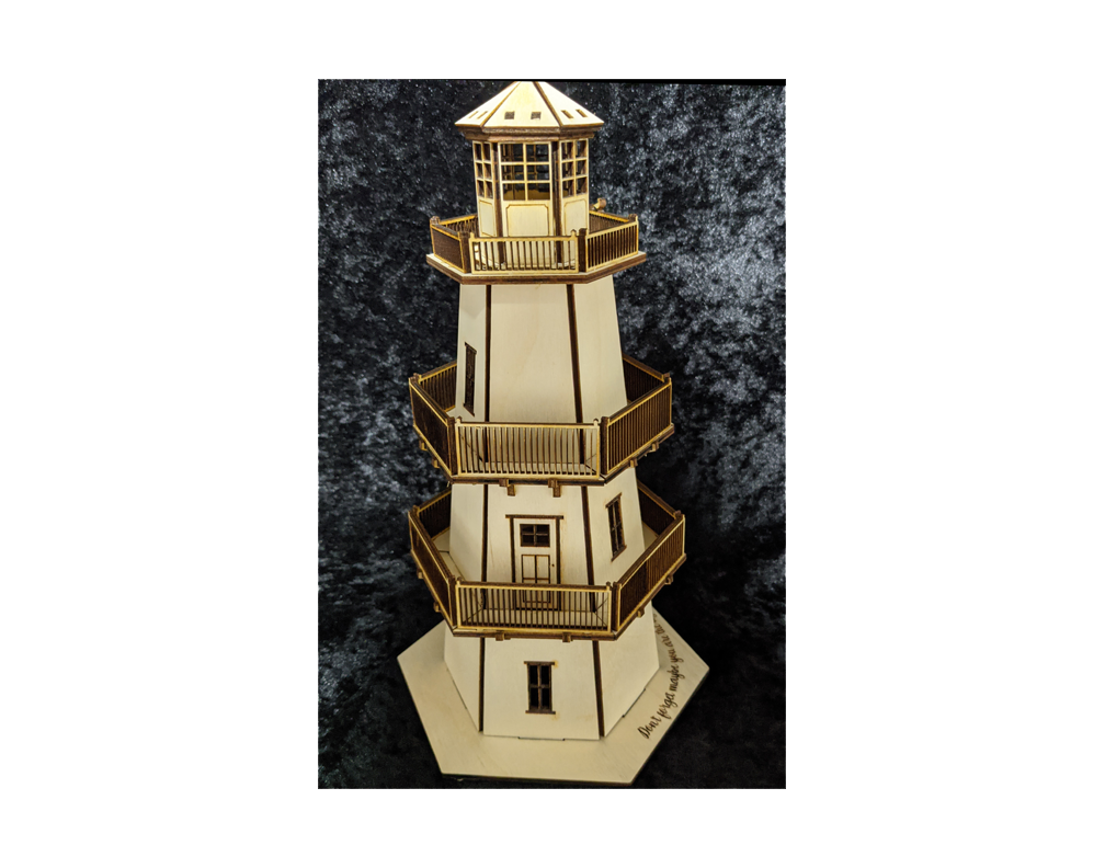 3D Custom Message Lighthouse — photo 6