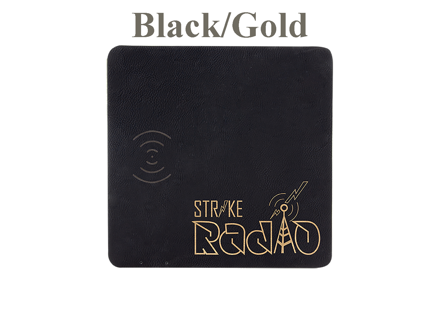 8" x 8" Personalized Leatherette Phone Charging Mat — photo 2