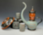 "Inc. for Christiano," the 2025 RALA Goodie Box reimagined, by Gerald G Smith, Roycroft Master Ceramicist