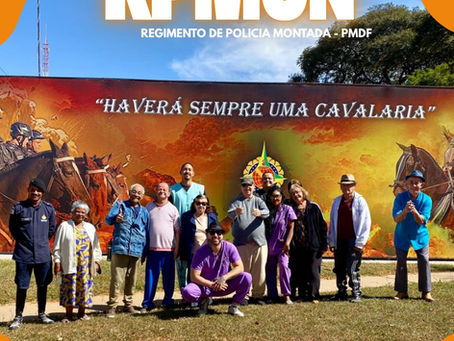 🐎 Um dia especial com nossos heróis da montaria! 🐎