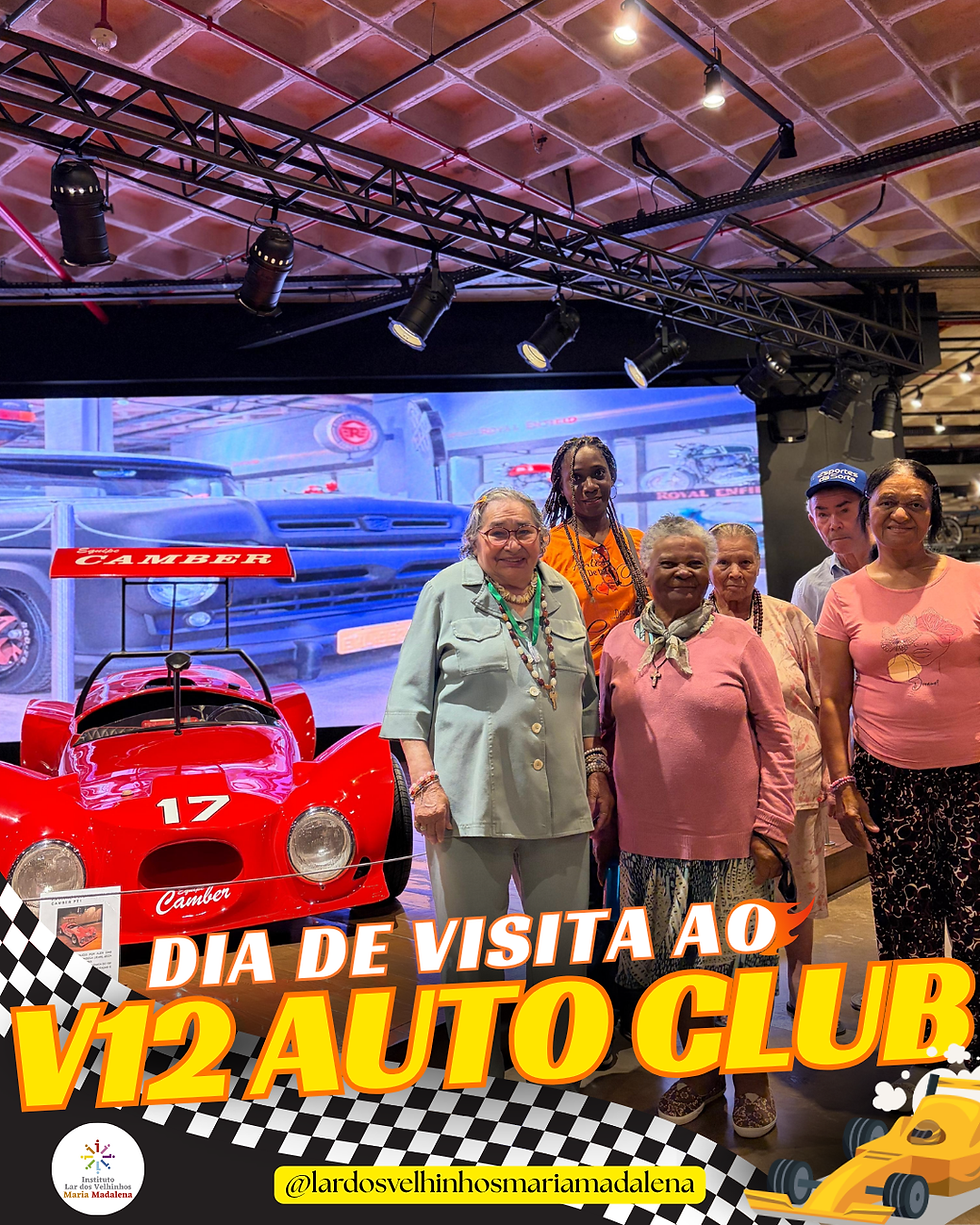 Dia de visita ao V12 Auto Club