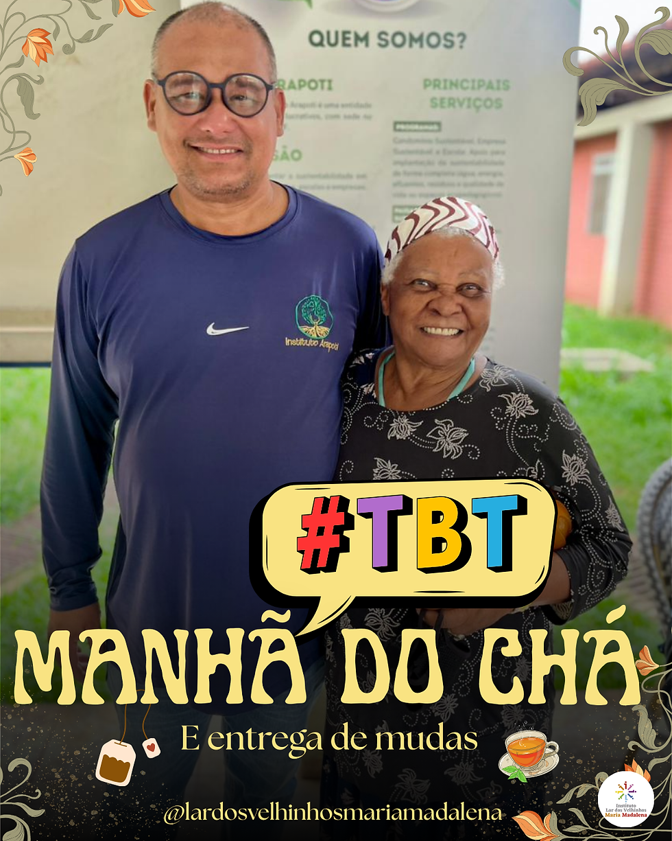 🌿✨ Oficina de Chá com os Idosos ✨🌿