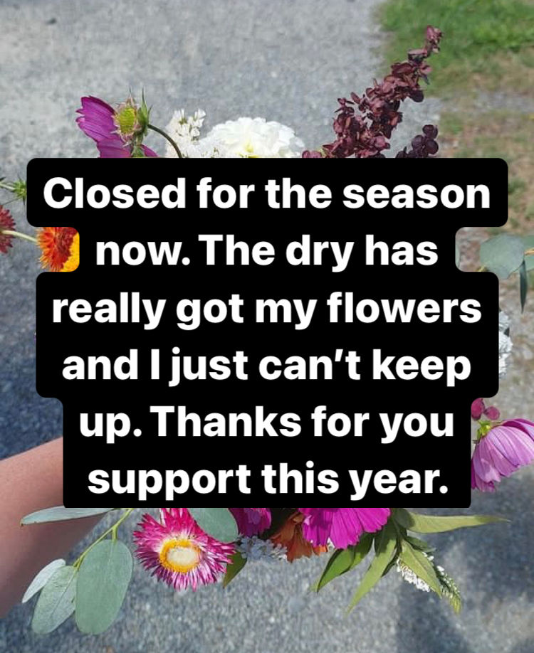 Closed for the season  